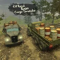 Off Road Rain Cargo Simulator - Unblocked Games 88 - UBG88