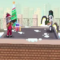 Xmas Rooftop Battles - Unblocked Games 88 - UBG88