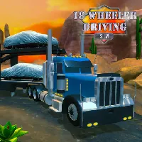 18 Wheeler Driving Sim - Unblocked Games 88 - UBG88