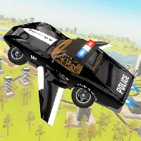 Flying Car Game Police Games - Unblocked Games 88 - UBG88