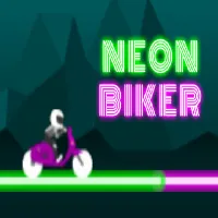 Neon Biker - Unblocked Games 88 - UBG88