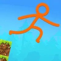 Stickman Parkour Skyland - Unblocked Games 88 - UBG88