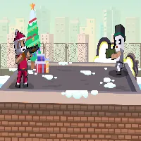 Xmas Rooftop Battles - Unblocked Games 88 - UBG88